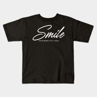 Make a Smile Kids T-Shirt